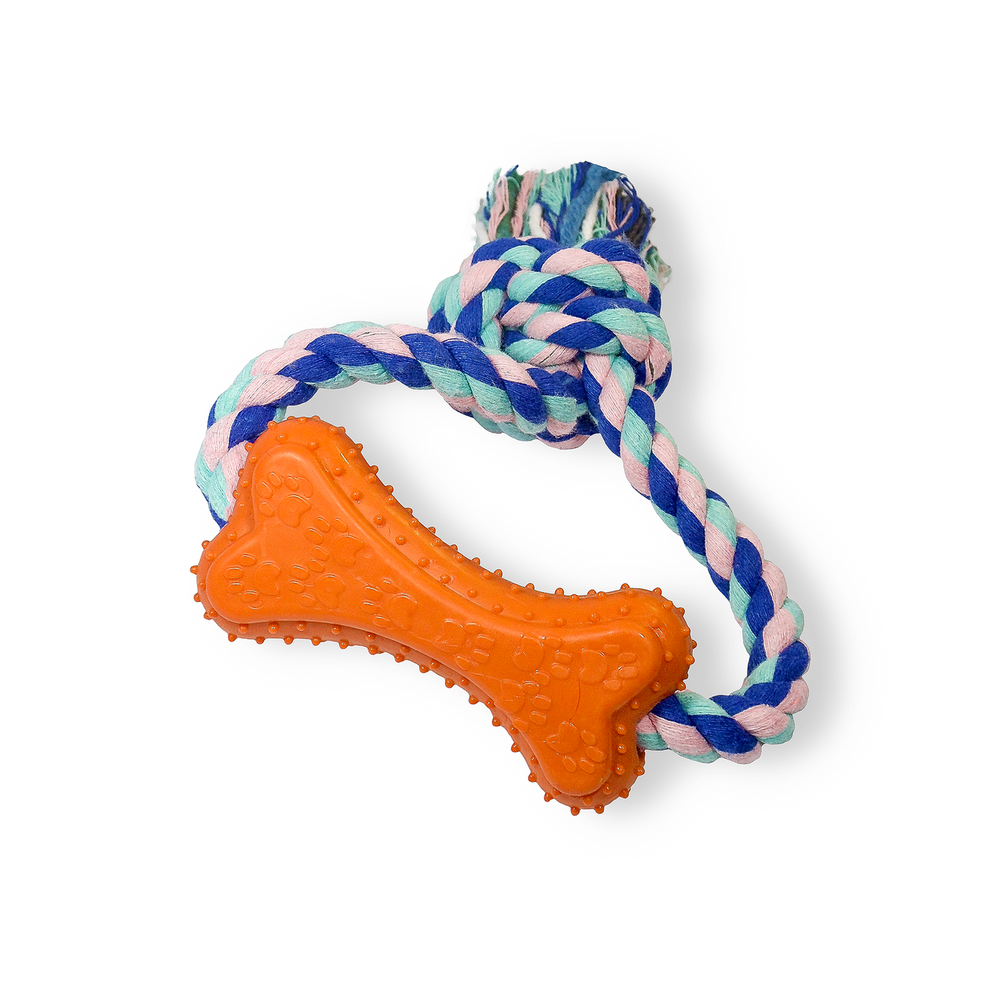 Bone Braid Tug Chewing Toy For Small Medium Dogs