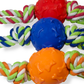 Rope Toy With Ball For Small Medium Dog